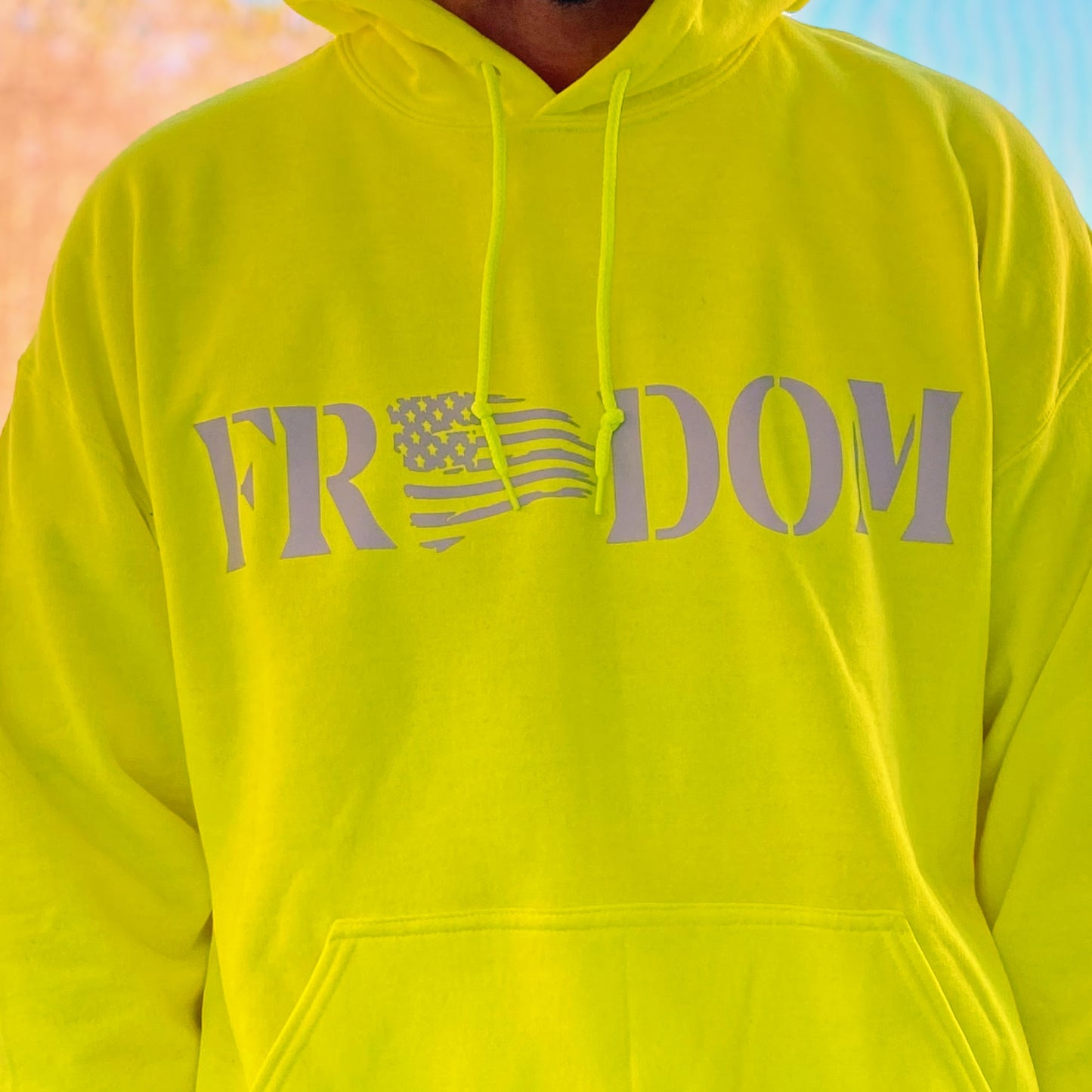Freedom 1776 Reflective High-Vis Hoodie