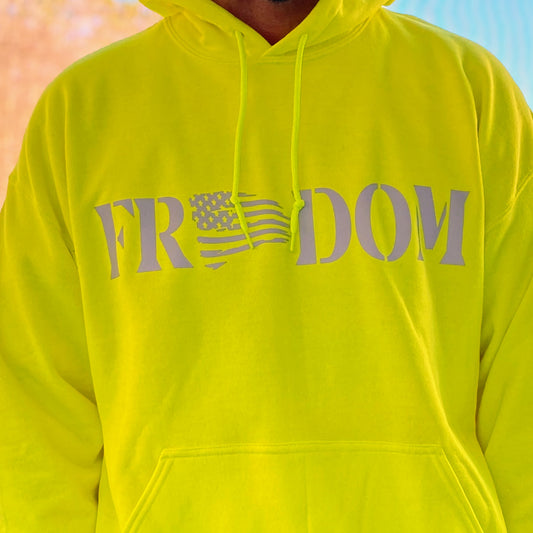 Freedom 1776 Reflective High-Vis Hoodie