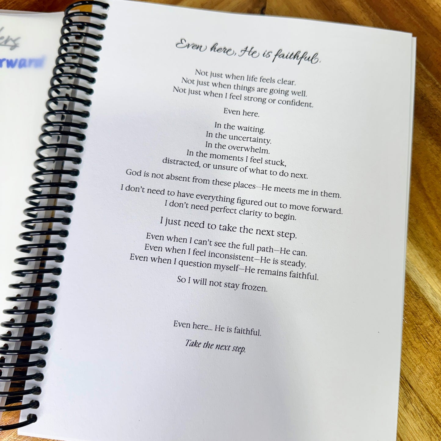 Even Here Signature Journal